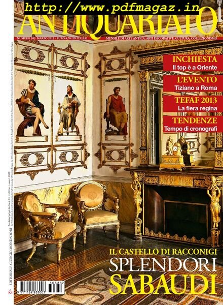 Antiquariato – Marzo 2013 Cover