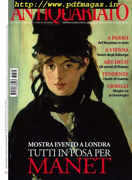 Antiquariato N.382 – Febbraio 2013 Cover