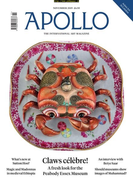 Apollo Magazine – November 2019 Cover