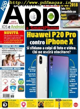 App Journal – Luglio-Agosto 2018