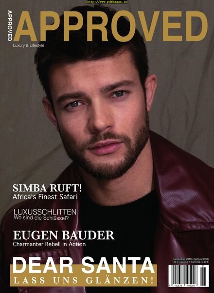 Approved – November 2019 Cover