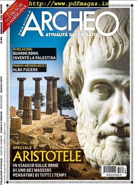 Archeo – Dicembre 2016 Cover