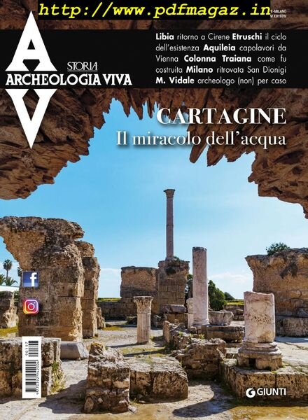 Archeologia Viva – Settembre-Ottobre 2019 Cover