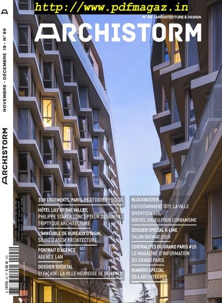 Archistorm – novembre 2019 Cover