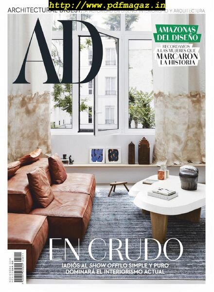 Architectural Digest Mexico – noviembre 2019 Cover