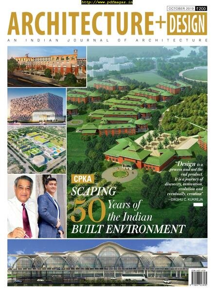 Architecture + Design – October 2019 Cover