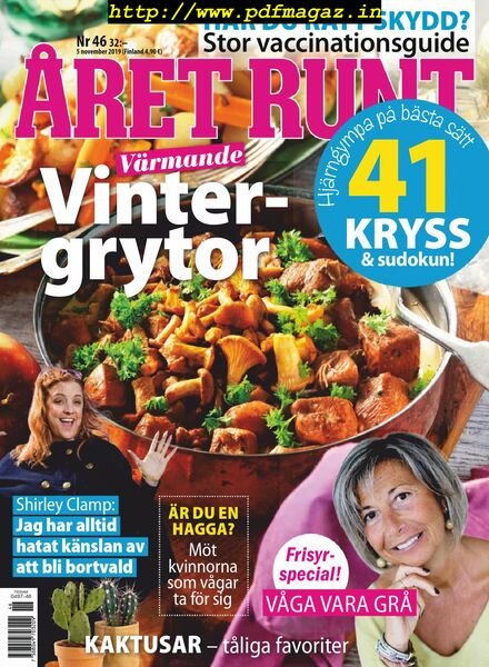 aret Runt – 05 november 2019 Cover