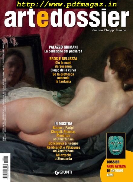 Art e Dossier – Novembre 2019 Cover