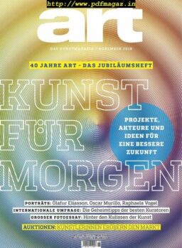 Art Magazin – November 2019