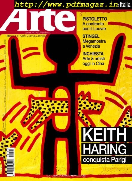 Arte – Aprile 2013 Cover
