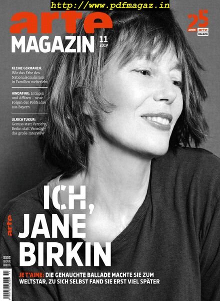 ARTE Magazin – November 2019 Cover