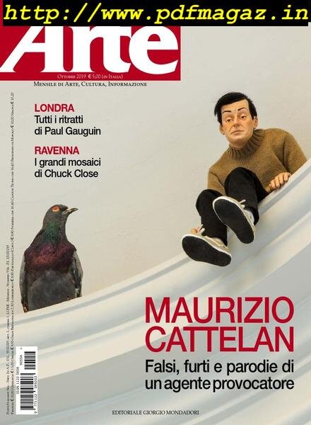Arte – Ottobre 2019 Cover