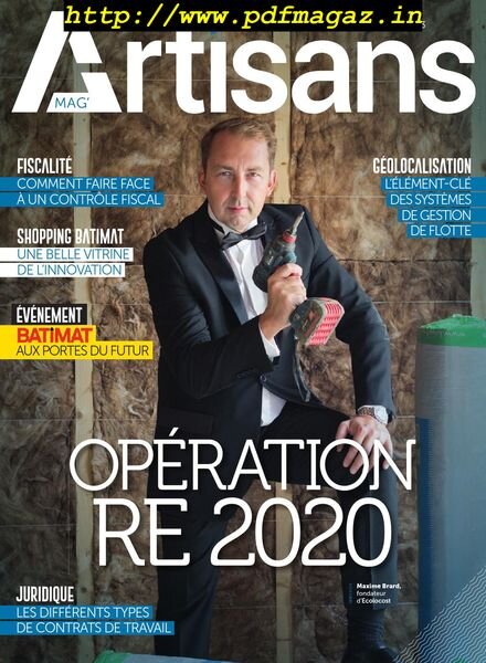 Artisans Mag – octobre 2019 Cover