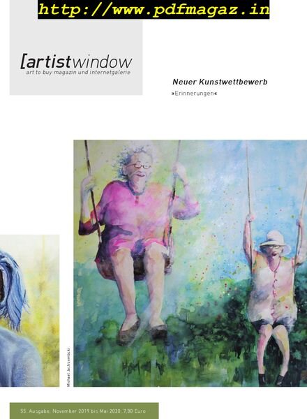 artist window – November 2019 Cover