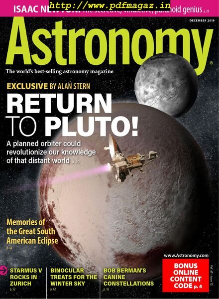 Astronomy – December 2019 Cover