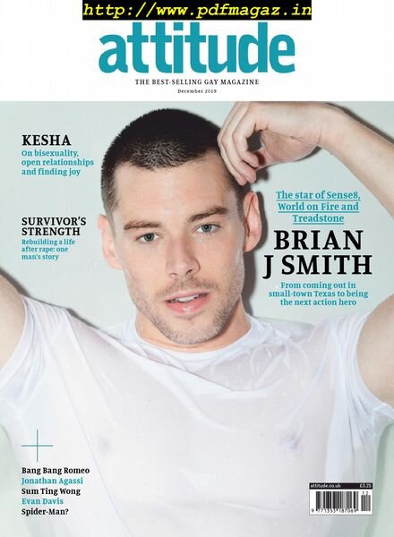 Attitude Magazine – December 2019 Cover