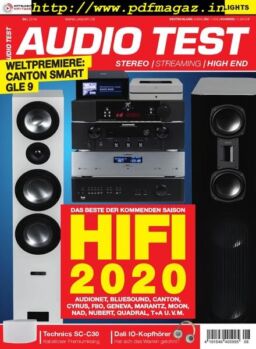 Audio Test – November 2019