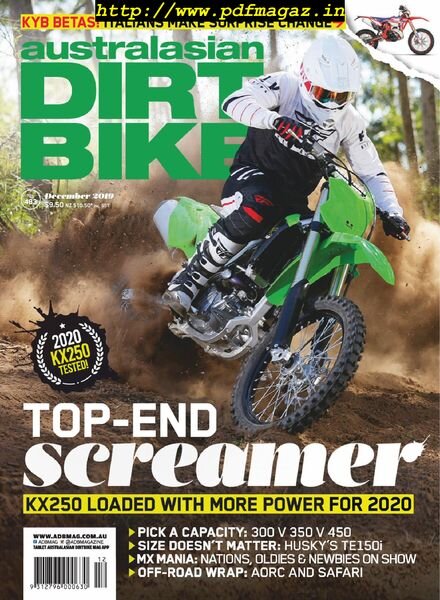 Australasian Dirt Bike – December 2019 Cover