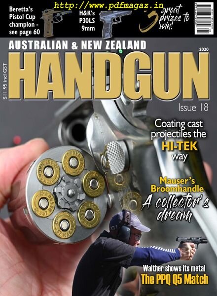 Australian & New Zealand Handgun – November 2019 Cover