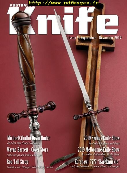 Australian Knife – September 2019 Cover