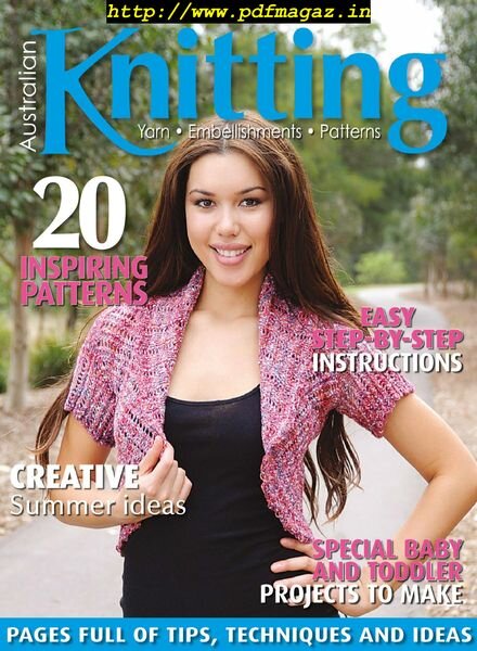 Australian Knitting – October 2019 Cover