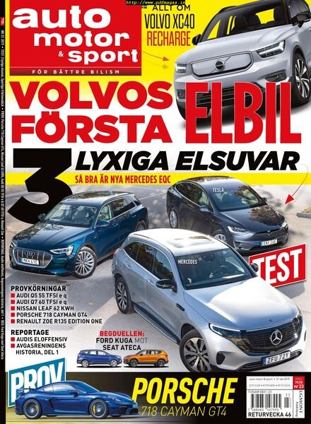 Auto Motor & Sport – 28 oktober 2019 Cover