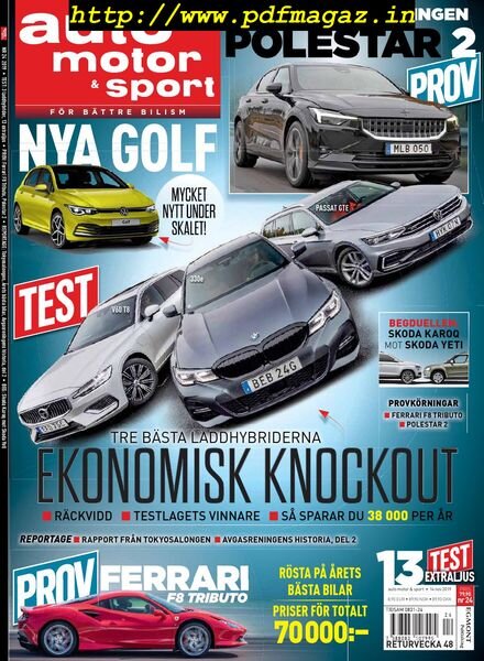 Auto Motor & Sport Sverige – 14 november 2019 Cover