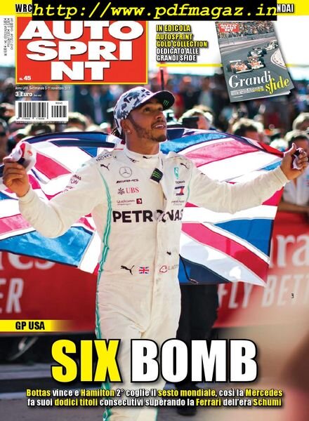 Auto Sprint – 5 Novembre 2019 Cover