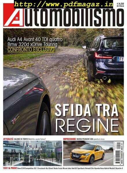 Automobilismo – Novembre 2019 Cover