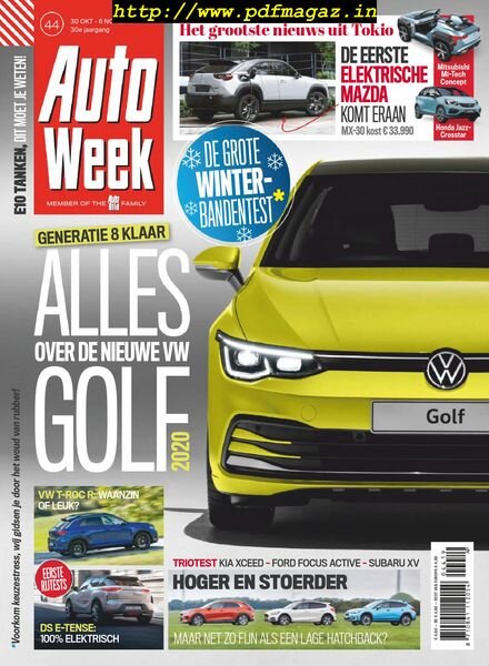 AutoWeek Netherlands – 06 november 2019 Cover