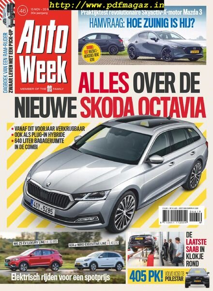 AutoWeek Netherlands – 13 november 2019 Cover