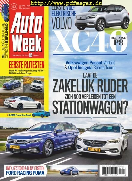 AutoWeek Netherlands – 23 oktober 2019 Cover