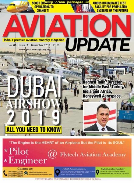 Aviation Update – November 2019 Cover