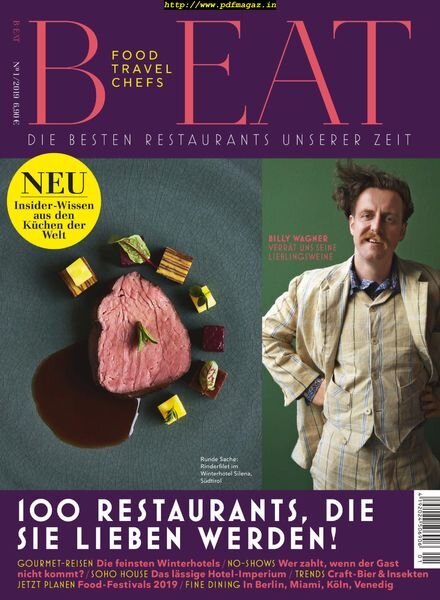 B-EAT – Januar 2019 Cover