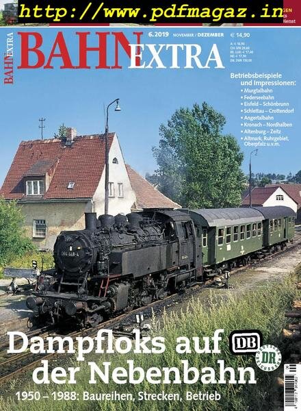 Bahn Extra – Oktober 2019 Cover