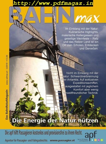 BahnMax – Nr.3, 2019 Cover