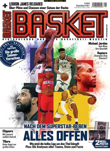 Basket Germany – Dezember 2019 Cover