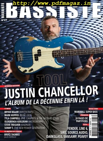Bassiste Magazine – decembre-janvier 2019 Cover