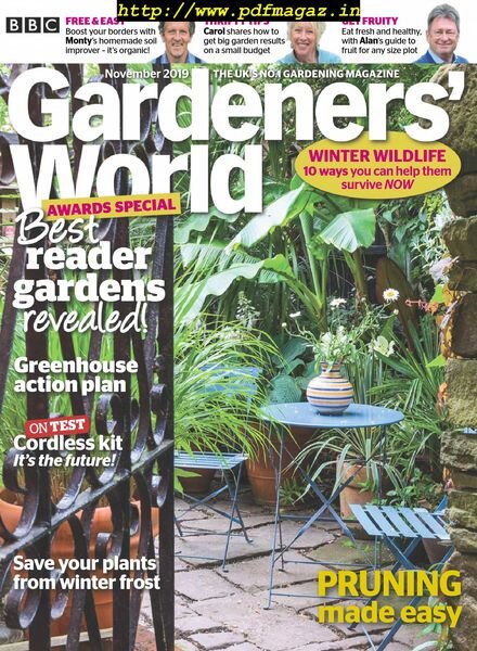 BBC Gardeners’ World – November 2019 Cover
