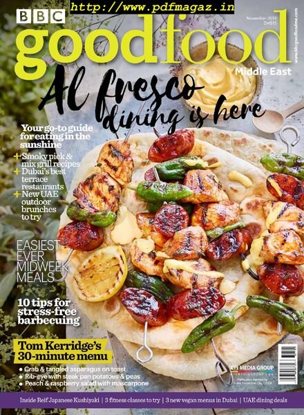 BBC Good Food Middle East – November 2019 Cover