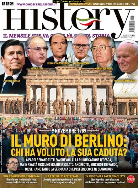 BBC History Italia – novembre 2019 Cover