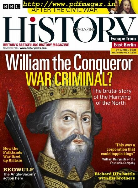 BBC History UK – November 2019 Cover