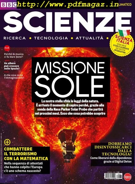 BBC Scienze – Febbraio 2018 Cover