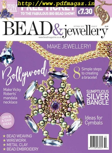 Bead & Jewellery – Issue 97 – October-November 2019 Cover