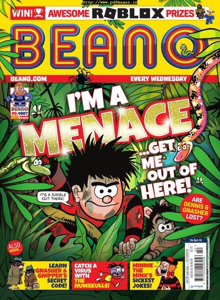 Beano – 16 October 2019 Cover