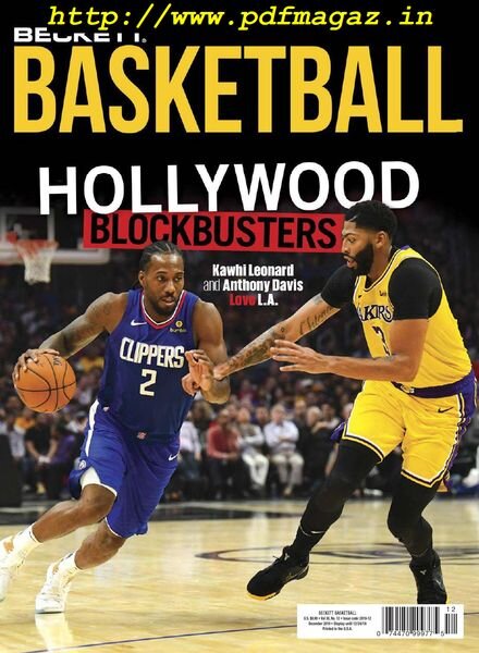 Beckett Basketball – December 2019 Cover