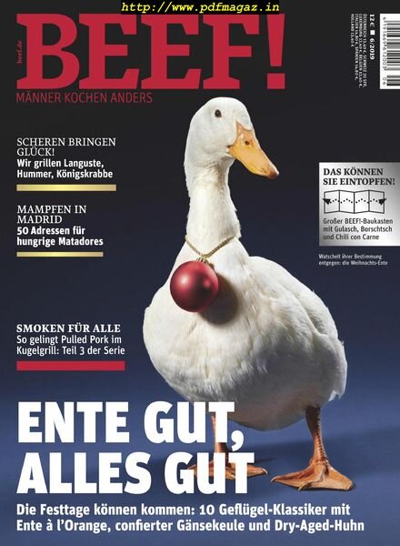 Beef! Germany – November-Dezember 2019 Cover
