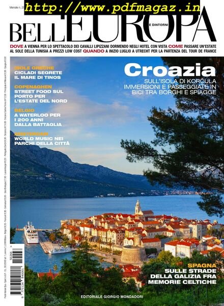 Bell’Europa – Giugno 2015 Cover