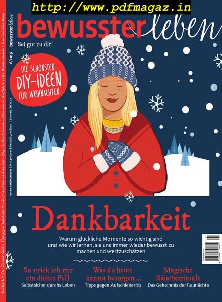Bewusster Leben – November-Dezember 2019 Cover