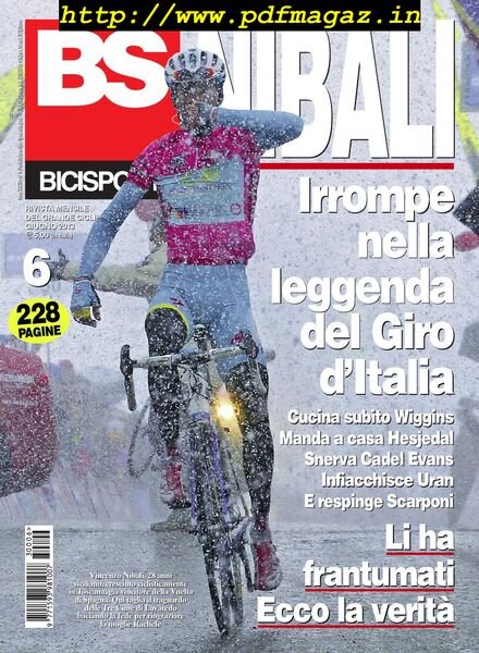 Bicisport – Giugno 2013 Cover